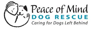 Peace of Mind Dog Rescue Logo